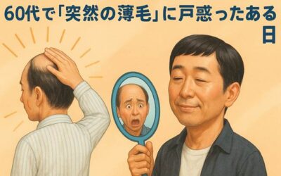 第1回：60代からの薄毛に挑戦！五行ドクター×AGA治療の実証スタート