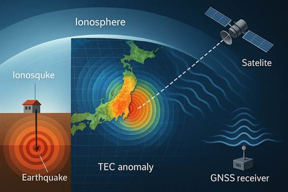 【2025年地震予知】前兆波を2件観測と結果─電離層の新たな地震予知とは？