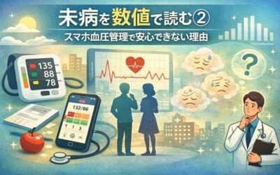 未病を数値で読む② スマホアプリの血圧管理だけではどこか不安になる理由