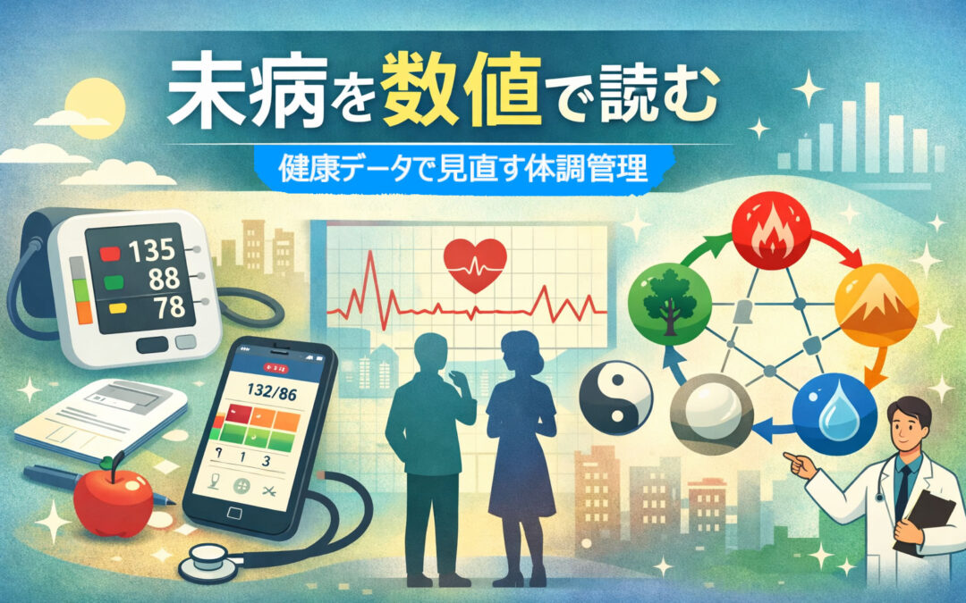 未病を数値で読む　①血圧測定がなぜ続かないのかが一瞬で分かる話