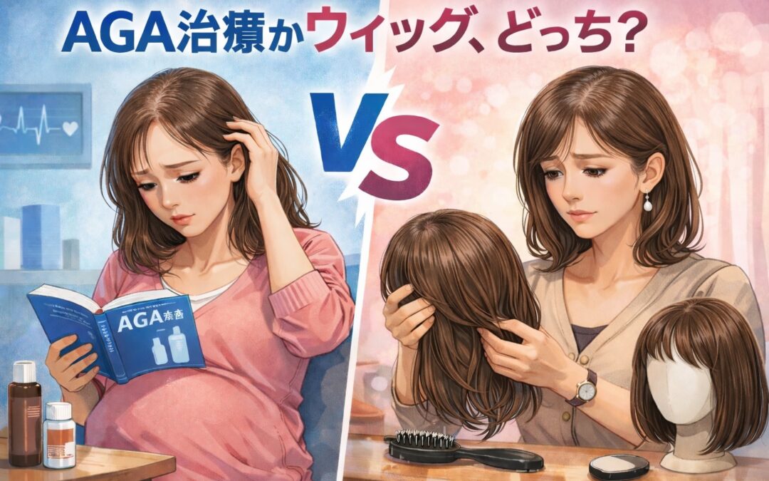 第8回【AGA治療・女性編】脱毛・薄毛に悩む女性－AGA治療かウィッグ？
