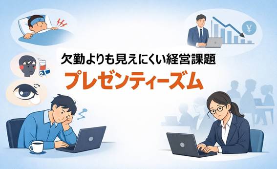 企業の健康管理は「年1回の健康診断」だけ？ 健康経営とプレゼンティーズム対策