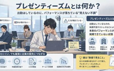 未病を数値で読む⑩ プレゼンティーズムは数値化できるのか