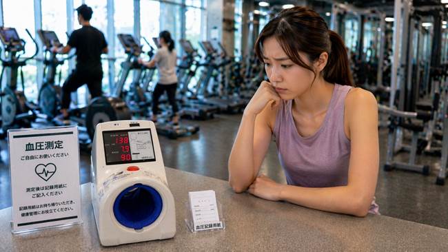 スポーツジムの血圧測定は意味がない？放置される健康データの活用法
