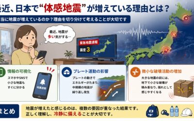 最近、体感地震が多い理由は？今週の地震予知と前兆波解析結果まとめ