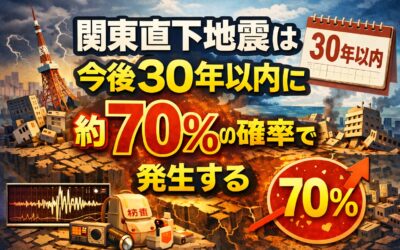 【関東直下地震】SNSで再燃！「30年以内70％」の真相と6月の前兆波解析