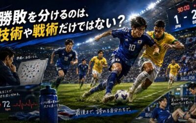 サッカー日本代表のブラジル戦惜敗から考える試合前のコンディション管理