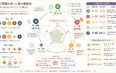 中医学の五行理論を使った食の健康法