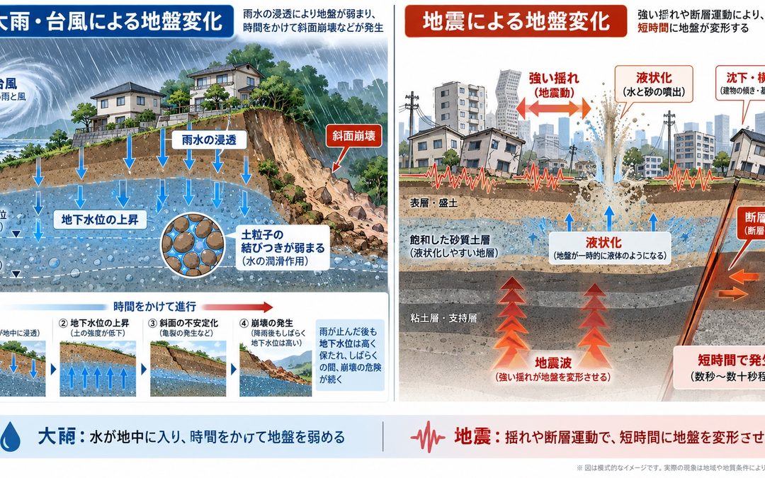 【地震予知・週間解析】台風25号の豪雨で地盤はどう変わる？」